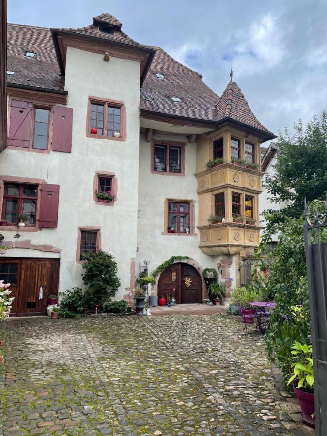 L'Oriel Des Menetriers De Ribeauville Bagian luar foto