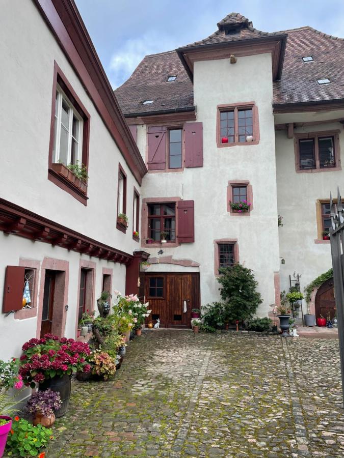 L'Oriel Des Menetriers De Ribeauville Bagian luar foto